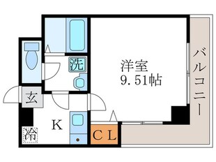 エリーフラッツ上桂の物件間取画像